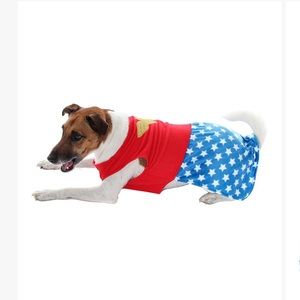 Wonder Woman dog outfit. SZ. Small.